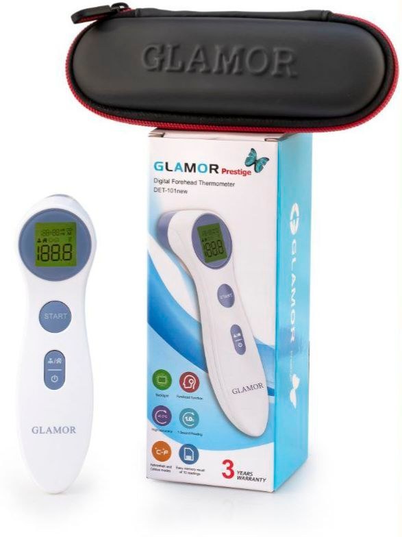 تب سنج دیجیتال لیزری گلامور DET-101