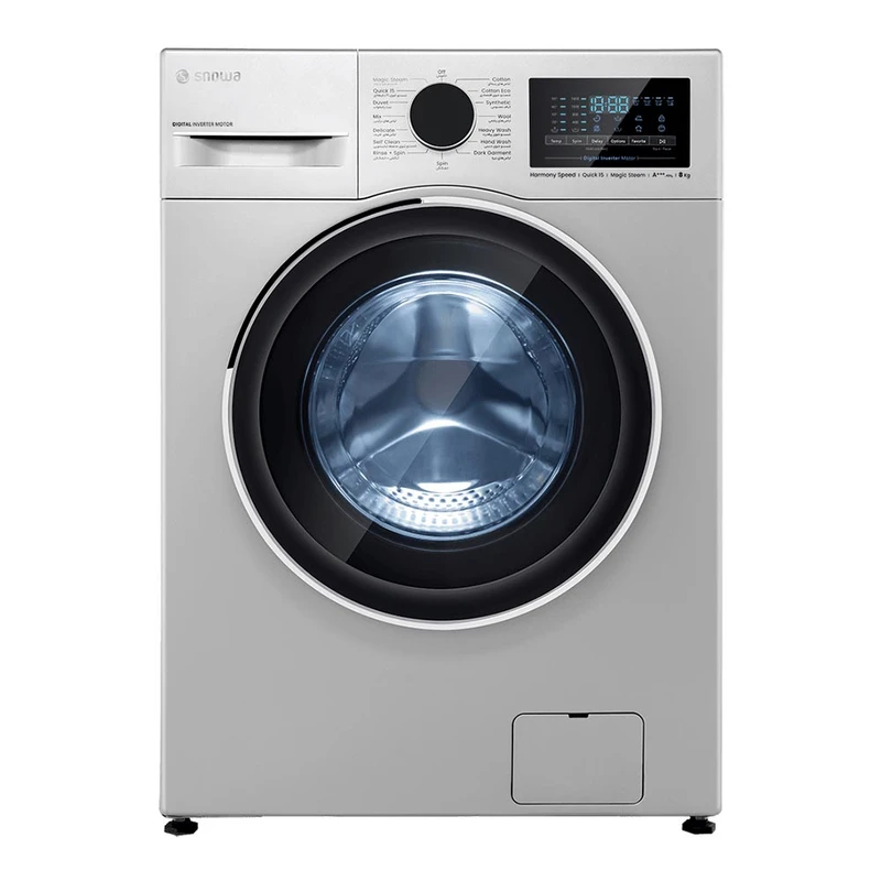 ماشین لباسشویی 8 کیلوگرمی اسنوا مدل SWM-B80S