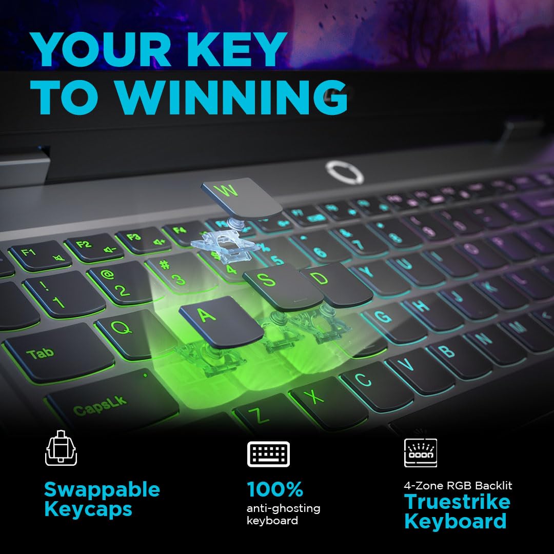 لپ تاپ 15.6" اینچی لنوو Lenovo LOQ 2024 Core i7-14700HX/16GB/512GB/8-4060