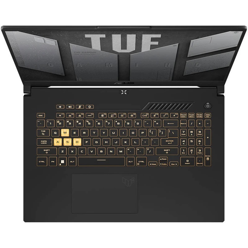 لپ تاپ 17.3 اینچی ایسوس مدل TUF Gaming F17 FX707ZC4 i5 12500H 8GB DDR4 512GB SSD RTX3050 FHD